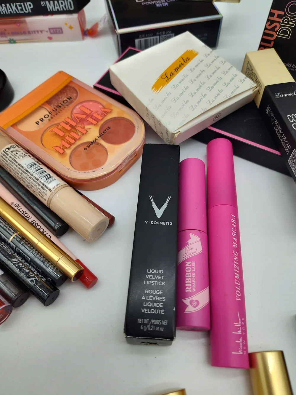 Huge Beauty Makeup Lot MAC NARS Fenty Too Faced Tarte Haus Labs + More